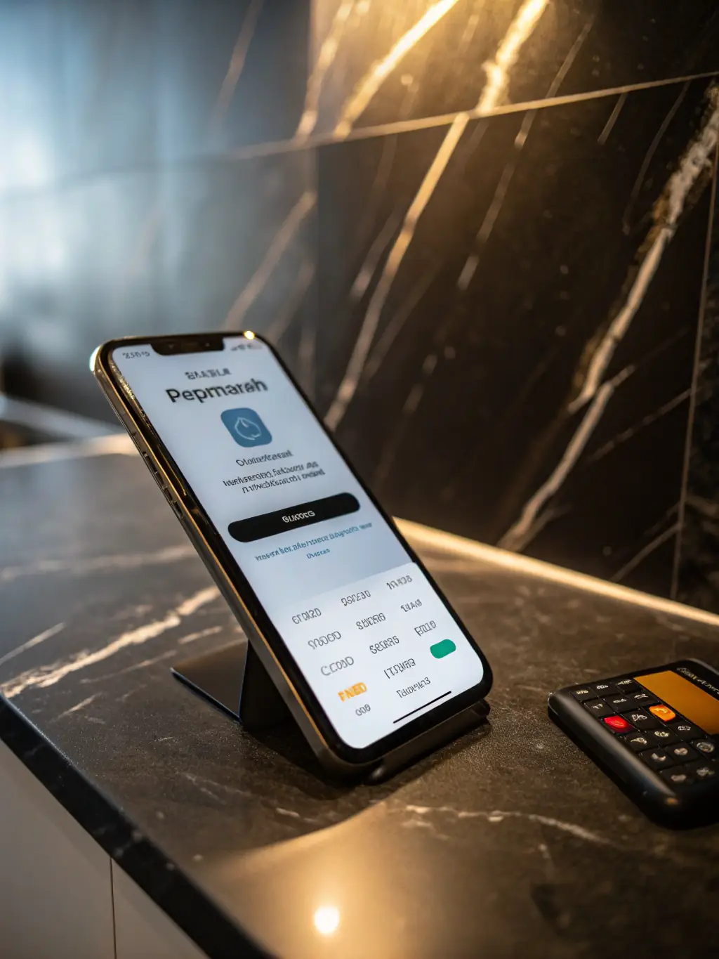A close-up shot of a smartphone displaying a secure payment gateway with a visible padlock icon, symbolizing secure transactions for suvride4u rides.